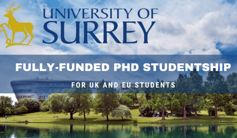 Fully-funded PhD Studentship