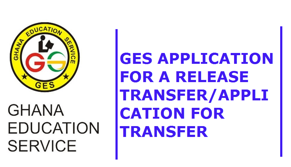 APPLICATION FOR A RELEASE TRANSFER/APPLICATION FOR TRANSFER