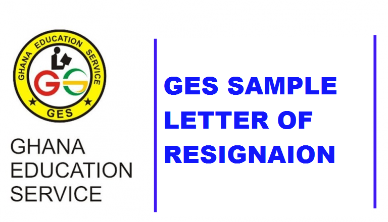 GES Letter of Resignation