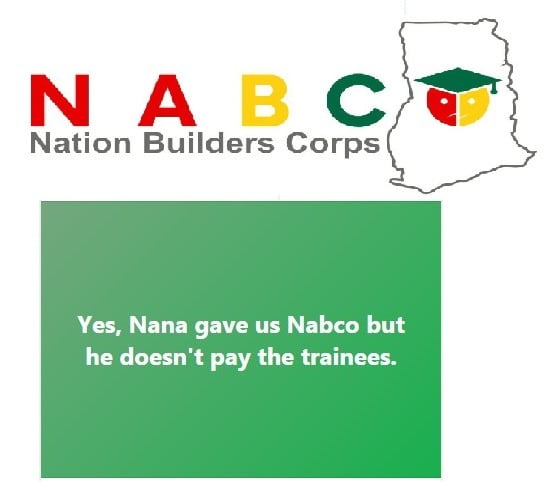 Pay Legacy Arrears, NABCO Arrears