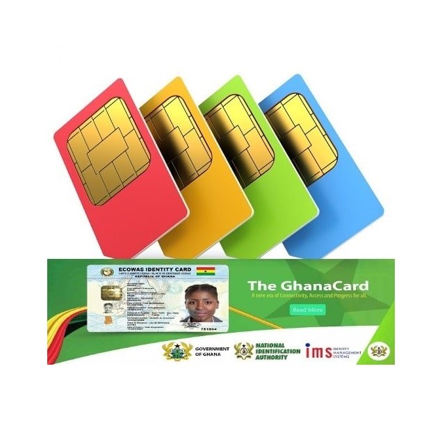 Register your SIM card with Ghana Card