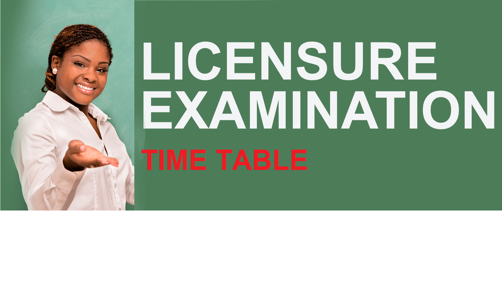 Teacher Licensure Exam