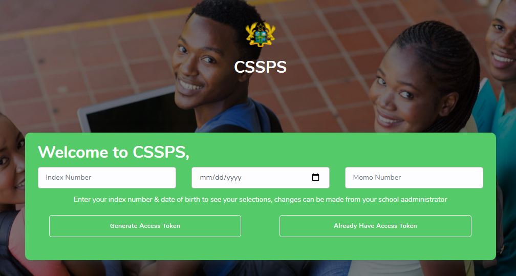 Steps for checking and confirming 2021 BECE School placement choices