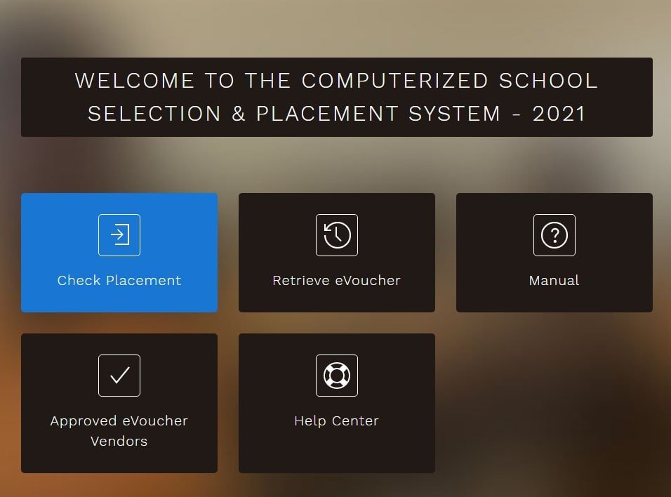 All you need to know about the CSSPS School Placement Portal
