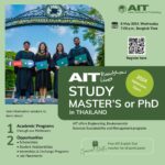 Asian Institute of Technology Master and Ph.D in Engineering, Sustainability, and Management