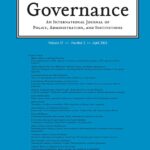Alec Stone Sweet Co-Authored article “Reversing delegation? Politicization, de-delegation, and non-majoritarian institutions” achieved the top 10 most-cited papers published in Governance
